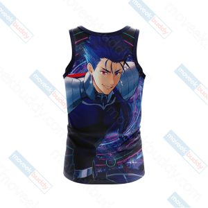 Fate/Stay Night Lancer Unisex 3D T-shirt   