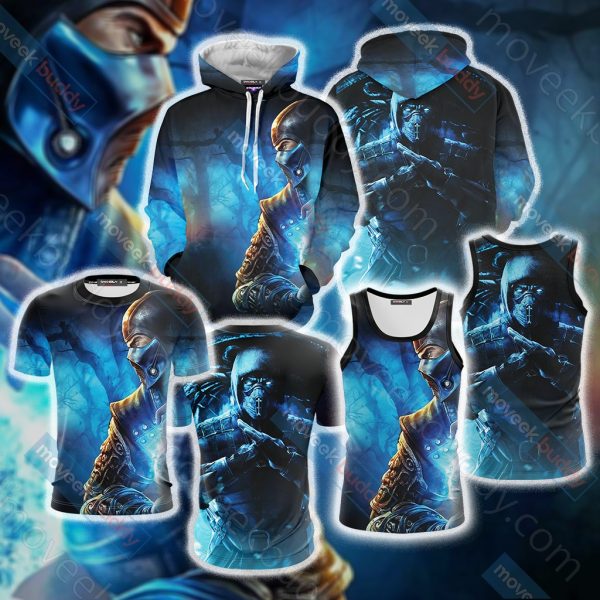 Mortal Kombat Subzero New Unisex 3D T-shirt