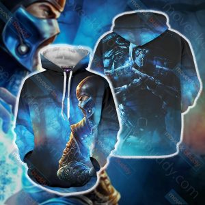 Mortal Kombat Subzero New Unisex 3D T-shirt Hoodie S 