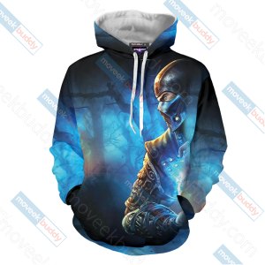 Mortal Kombat Subzero New Unisex 3D T-shirt   