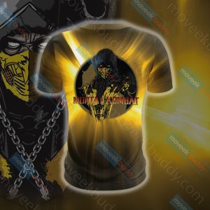 Mortal Kombat Scorpion New Look Unisex 3D T-shirt   