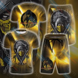 Mortal Kombat Scorpion New Look Unisex 3D T-shirt   