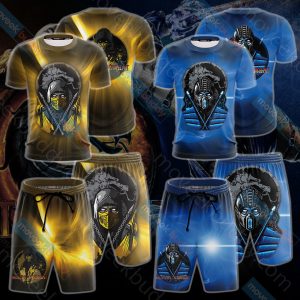 Mortal Kombat Scorpion New Look Unisex 3D T-shirt   