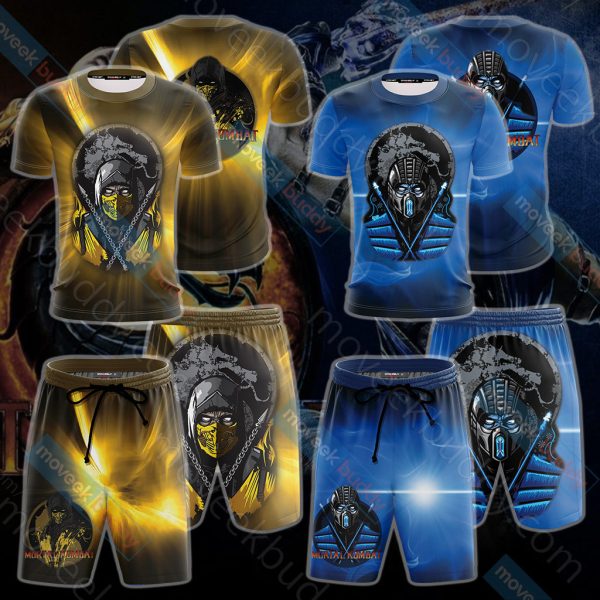 Mortal Kombat Scorpion New Look Unisex 3D T-shirt