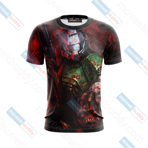 Doom - Doomguy Unisex 3D T-shirt   