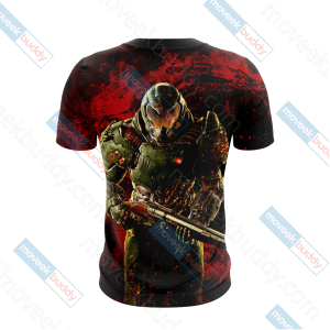 Doom - Doomguy Unisex 3D T-shirt   