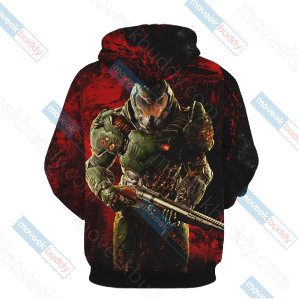 Doom - Doomguy Unisex 3D T-shirt