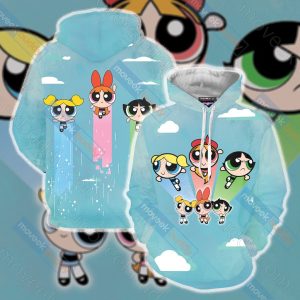 The Powerpuff Girls Unisex 3D T-shirt Hoodie S 