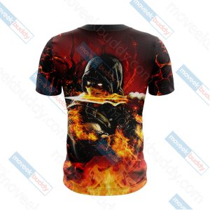 Mortal Kombat Scorpion New Look Unisex 3D T-shirt   