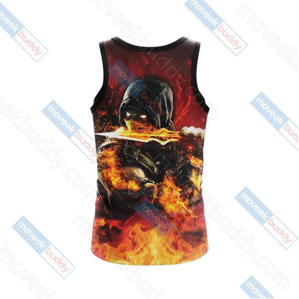 Mortal Kombat Scorpion New Look Unisex 3D T-shirt