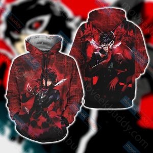 Persona 5 - Amamiya Ren Unisex 3D T-shirt Hoodie S 