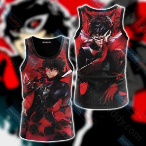 Persona 5 - Amamiya Ren Unisex 3D T-shirt Tank Top S 