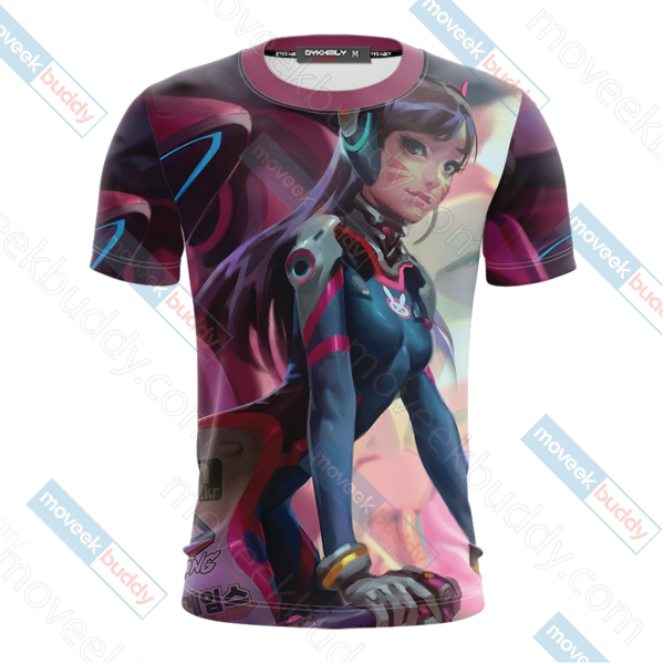 Overwatch "Shooting Star" D.Va Unisex 3D T-shirt