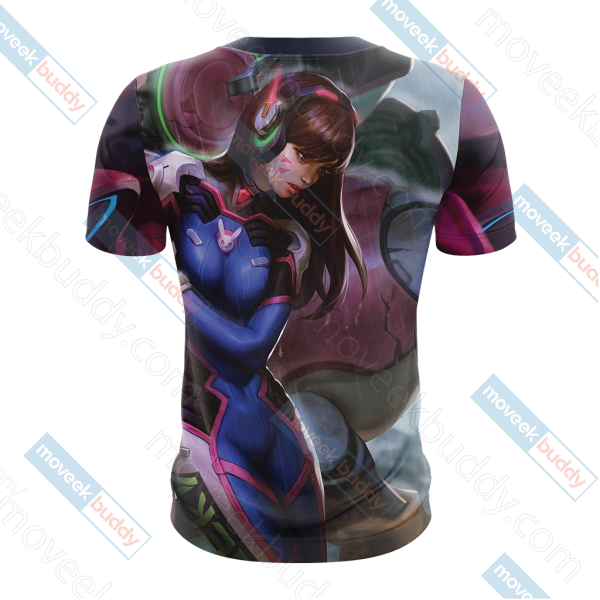 Overwatch "Shooting Star" D.Va Unisex 3D T-shirt