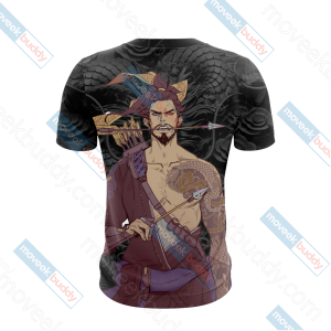 Overwatch - Hanzo Unisex 3D T-shirt   