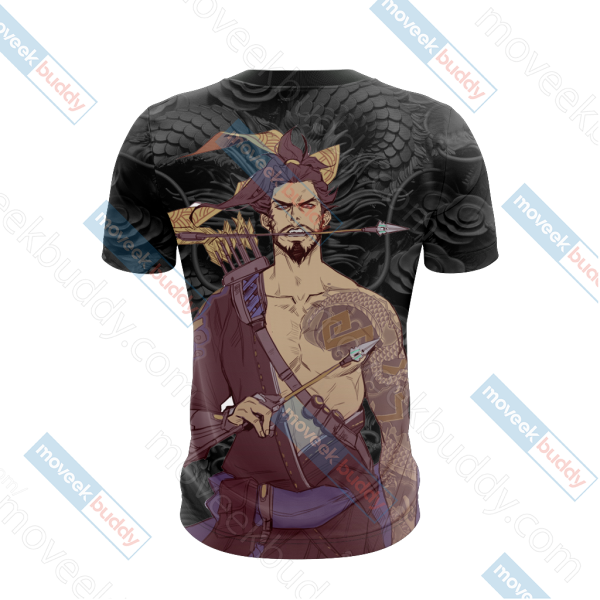 Overwatch - Hanzo Unisex 3D T-shirt