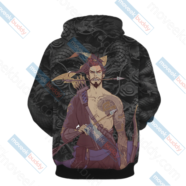 Overwatch - Hanzo Unisex 3D T-shirt