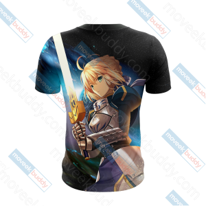 Fate/ Stay Night - Saber New Version 3D T-shirt   