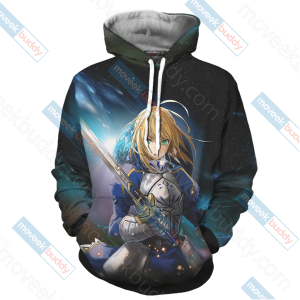 Fate/ Stay Night - Saber New Version 3D T-shirt   