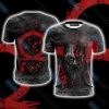 God Of War Unisex 3D T-shirt