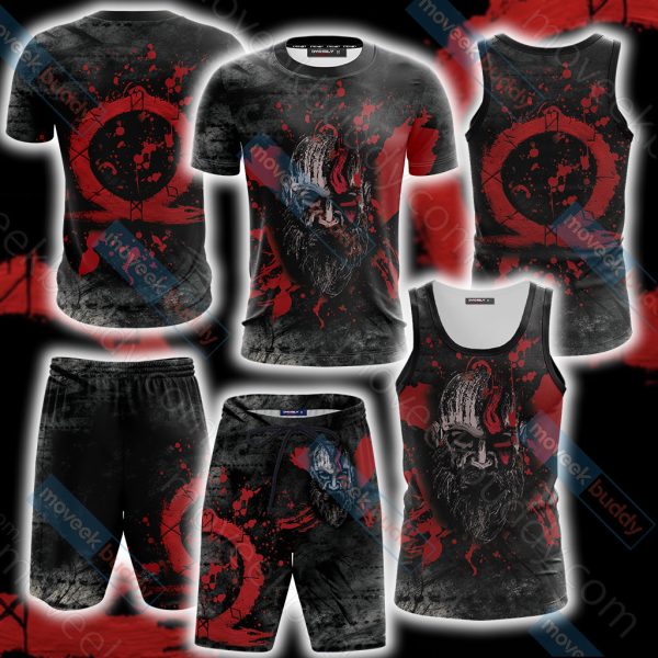 God Of War Unisex 3D T-shirt