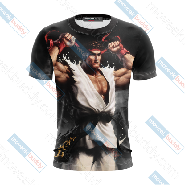 Street Fighter - Ryu Unisex 3D T-shirt