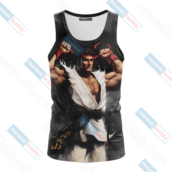 Street Fighter - Ryu Unisex 3D T-shirt