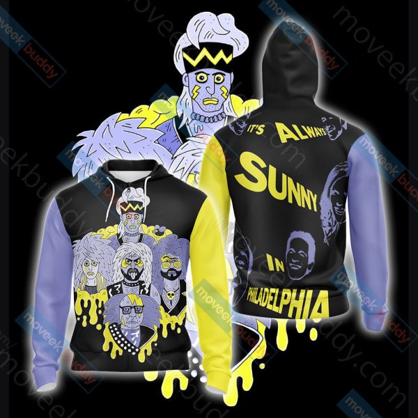 It's Always Sunny in Philadelphia Unisex 3D T-shirt Zip Hoodie XS