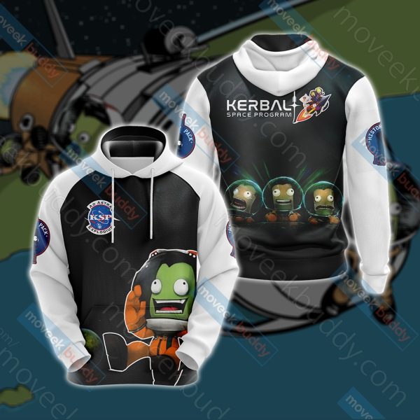 Kerbal Space Program New Style Unisex 3D T-shirt Hoodie S