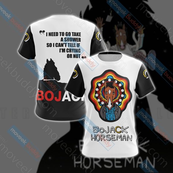 Bojack Horseman New Unisex 3D T-shirt