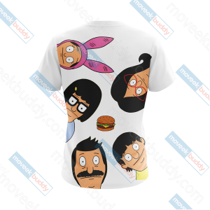 Bob's Burgers Unisex 3D T-shirt   