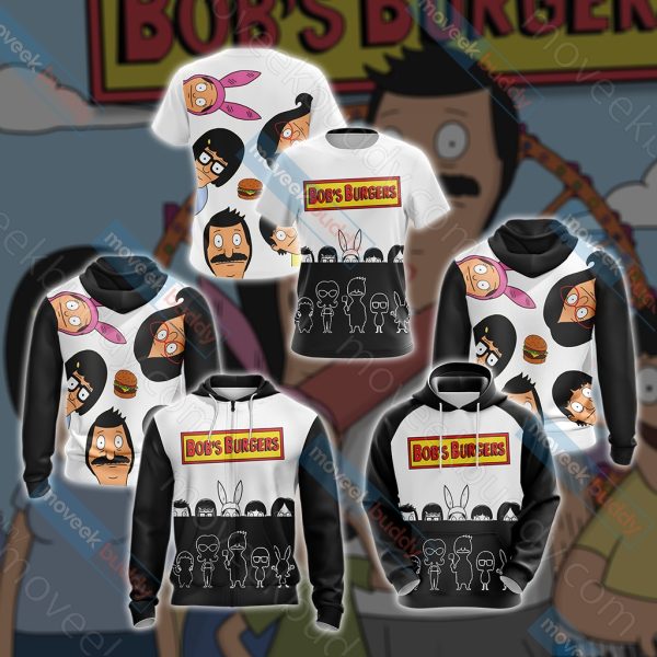 Bob's Burgers Unisex 3D T-shirt