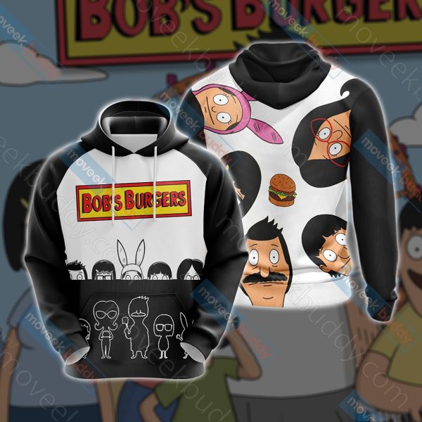 Bob's Burgers Unisex 3D T-shirt Hoodie S