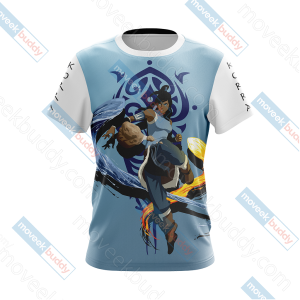 Legend Of Korra - Raava Symbol Unisex 3D T-shirt   