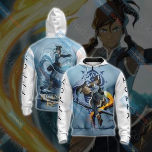 Legend Of Korra - Raava Symbol Unisex 3D T-shirt Zip Hoodie XS 