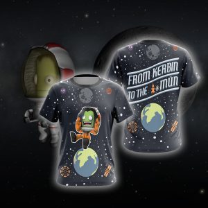 Kerbal Space Program New Unisex 3D T-shirt   