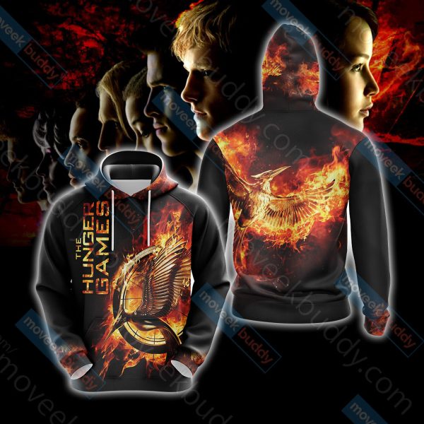 The Hunger Games New Style Unisex 3D T-shirt Hoodie S