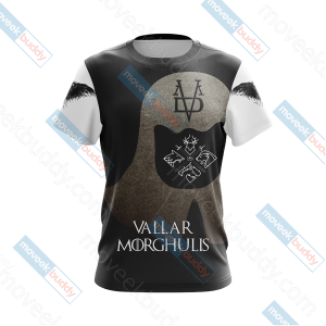 Game Of Thrones - Valar Morghulis Unisex 3D T-shirt   