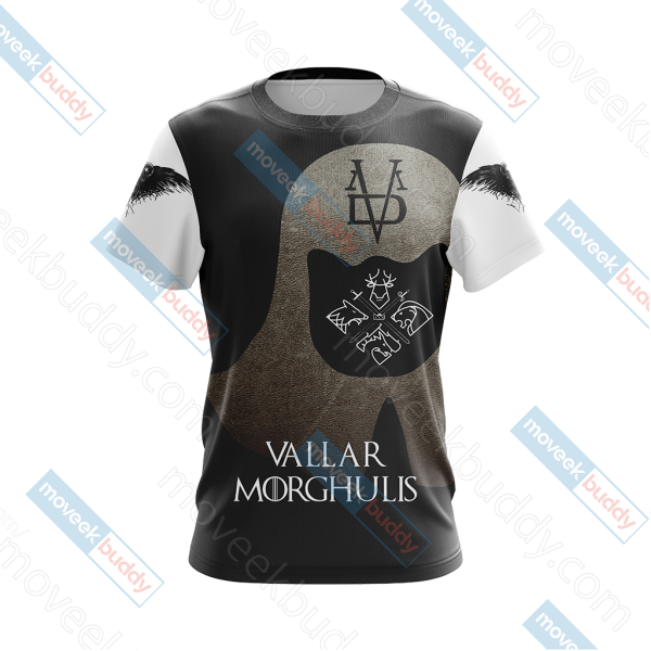 Game Of Thrones - Valar Morghulis Unisex 3D T-shirt