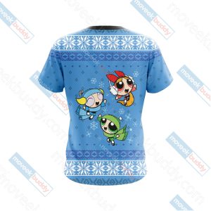 The Powerpuff Girls Christmas Style Unisex 3D T-shirt   