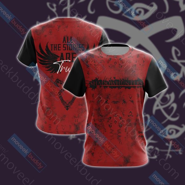 Shadowhunters Unisex 3D T-shirt