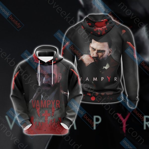 Vampyr Unisex 3D T-shirt Hoodie S