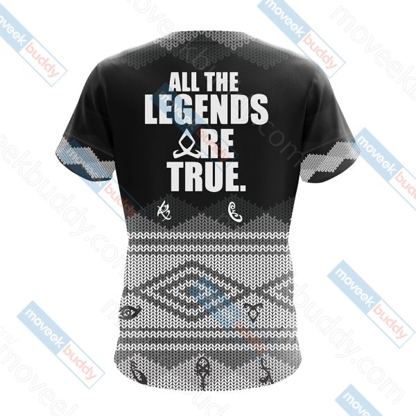Shadowhunters All Legend Are True Unisex 3D T-shirt