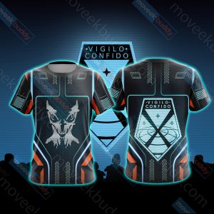 X-COM Unisex 3D T-shirt