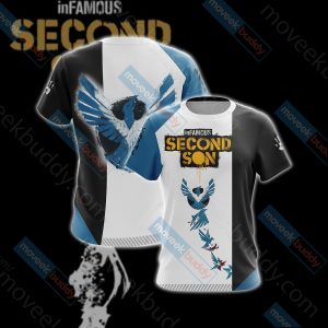 Infamous: Second Son - Karma Symbol Unisex 3D T-shirt