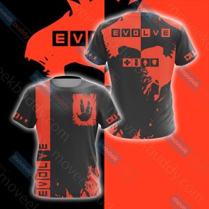 Evolve (video game) Unisex 3D T-shirt