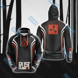 Rust  Unisex 3D T-shirt Hoodie S 