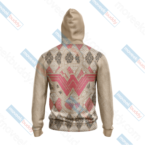 Wonderwoman Knitting Style Unisex 3D T-shirt