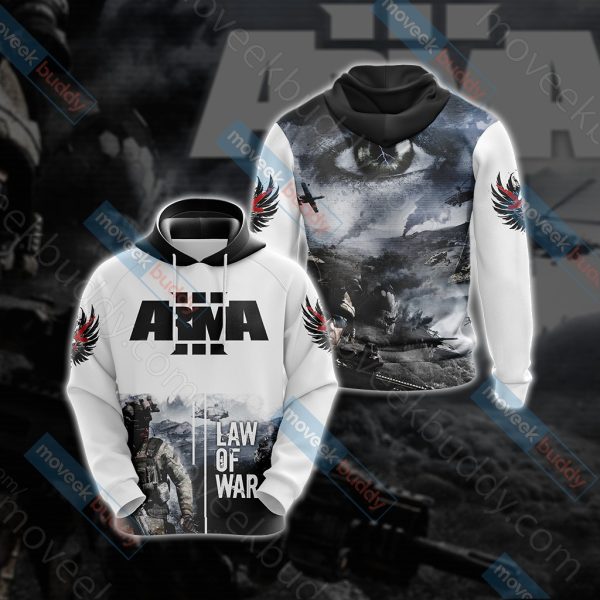 ARMA 3 Unisex 3D T-shirt Hoodie S