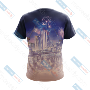 Cities: Skylines Unisex 3D T-shirt   